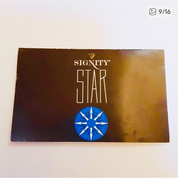 Signity Star Diamond and Baguette Sterling Ring By Michael Valitutti - Picture 7 of 14